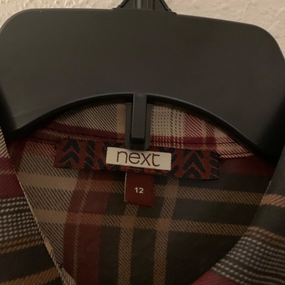 next Women's Button Down Tunic Shirt 12 - Picture 2 of 4